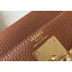 Migliore Repliche Hermes Kelly 28cm Retourne Borsa Gold Clemence Economiche Outlet Online
