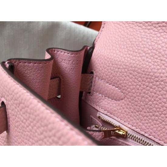 Migliore Repliche Borsa Hermes Kelly 28cm Retourne rosa Clemence Economiche Outlet Online