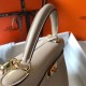 Miglior Falso Borsa Hermes Kelly 32cm Retourne Borsa Argile Clemence Economiche Premium