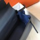Migliore Repliche Borsa Hermes Kelly 32cm Retourne blu agata Clemence Economiche Outlet Online