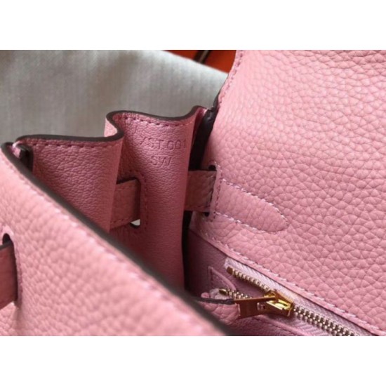Migliore Repliche Hermes Kelly 32cm Retourne Borsa Rosa Clemence Economiche Outlet Online
