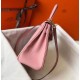 Migliore Repliche Hermes Kelly 32cm Retourne Borsa Rosa Clemence Economiche Outlet Online