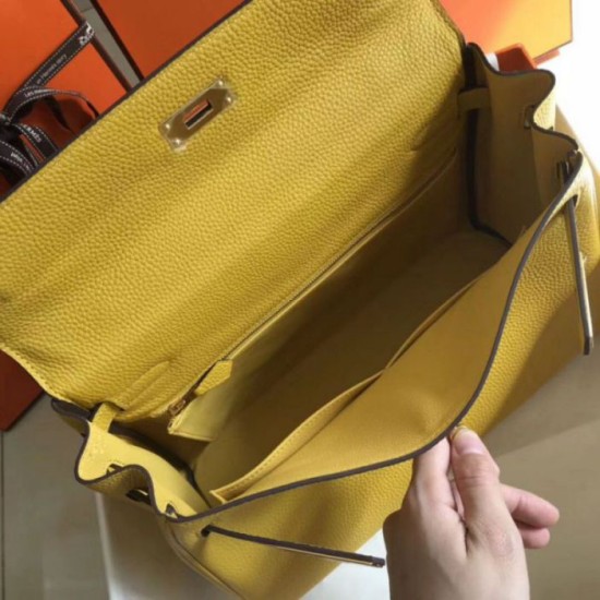 Migliore Repliche Hermes Kelly 32cm Retourne Borsa Soleil Clemence Economiche Outlet Online