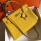 Migliore Repliche Hermes Kelly 32cm Retourne Borsa Soleil Clemence Economiche Outlet Online
