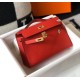 Miglior Falso Hermes Kelly Pochette Borsa Rosso Epsom Economiche Premium
