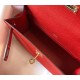 Miglior Falso Hermes Kelly Pochette Borsa Rosso Epsom Economiche Premium