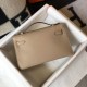 Replica perfetta Hermes Kelly Pochette Borsa Gris Tourterelle Epsom Imitazione Outlet Online