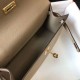 Replica perfetta Hermes Kelly Pochette Borsa Gris Tourterelle Epsom Imitazione Outlet Online
