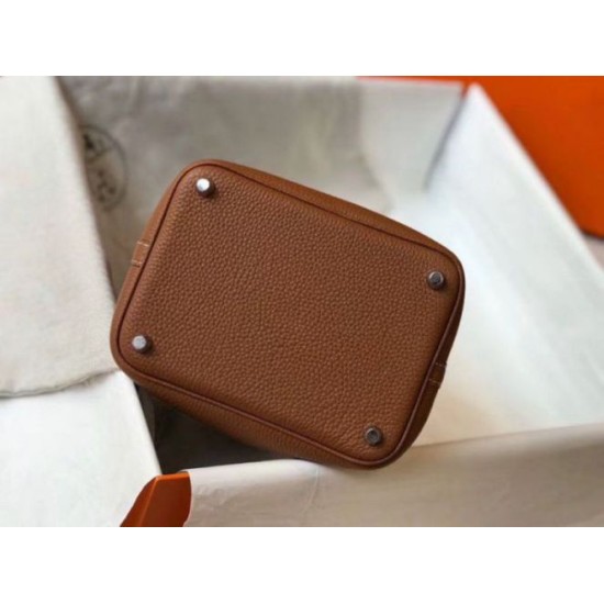 Miglior Falso Borsa Hermes Picotin Lock 18//22 Oro Clemence Economiche Premium