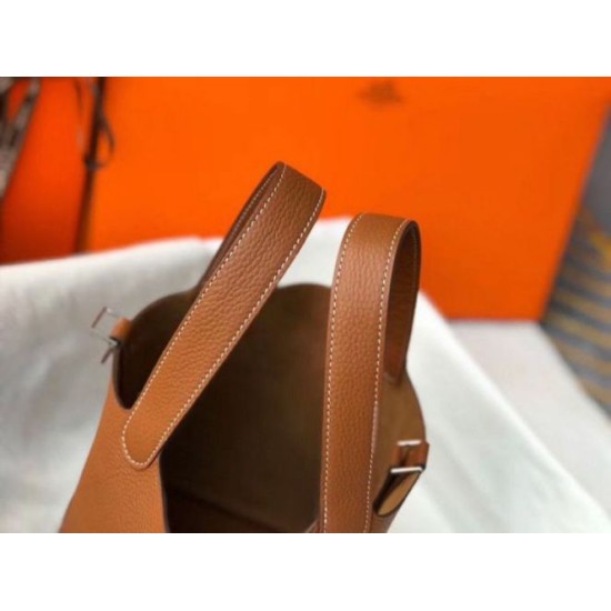 Miglior Falso Borsa Hermes Picotin Lock 18//22 Oro Clemence Economiche Premium