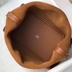 Miglior Falso Borsa Hermes Picotin Lock 18//22 Oro Clemence Economiche Premium