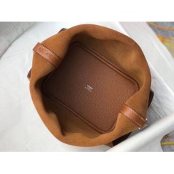 Miglior Falso Borsa Hermes Picotin Lock 18//22 Oro Clemence Economiche Premium