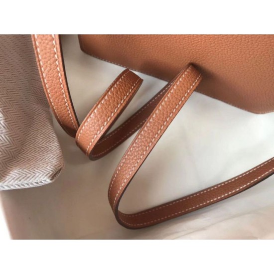 Miglior Falso Hermes Sac Roulis Mini Borsa Oro Evercolor Vitello Economiche Premium