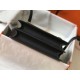 Perfette Qualità Repliche Hermes Sac Roulis Mini Borsa Nero Evercolor Vitello Imitazione
