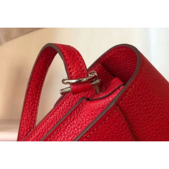 Perfette Qualità Repliche Hermes Sac Roulis Mini Borsa Rosso Evercolor Vitello Imitazione