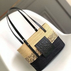 Migliore Repliche Loewe x Paula's Ibiza Piccolo Square Degrade Basket Borsa Economiche Outlet Online