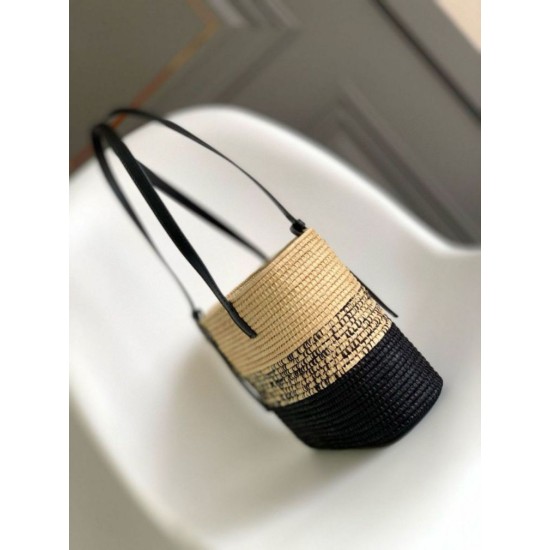Migliore Repliche Loewe x Paula's Ibiza Piccolo Square Degrade Basket Borsa Economiche Outlet Online