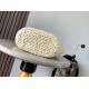 Miglior Falso Loewe Piccolo Anagram Basket Borsa Iraca Palm e Vitello Nero Economiche Premium