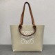Miglior Falso Loewe Anagram Medium Tote Borsa Jacquard e Vitello Economiche Premium