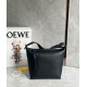 Miglior Falso Loewe Cubi Piccolo Borsa Nero Vitello e Jacquard Economiche Premium