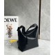 Miglior Falso Loewe Cubi Piccolo Borsa Nero Vitello e Jacquard Economiche Premium