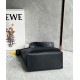 Miglior Falso Loewe Cubi Piccolo Borsa Nero Vitello e Jacquard Economiche Premium