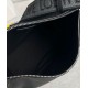 Miglior Falso Loewe Cubi Piccolo Borsa Nero Vitello e Jacquard Economiche Premium