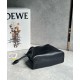 Replica perfetta Loewe Mini Flamenco Clutch Borsa Nero Nappa Vitello Imitazione Outlet Online
