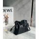 Replica perfetta Loewe Mini Flamenco Clutch Borsa Nero Nappa Vitello Imitazione Outlet Online