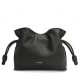 Replica perfetta Loewe Mini Flamenco Clutch Borsa Nero Nappa Vitello Imitazione Outlet Online
