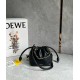 Replica perfetta Loewe Mini Flamenco Purse Borsa Nero Nappa Agnello Imitazione Outlet Online