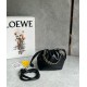 Replica perfetta Loewe Mini Flamenco Purse Borsa Nero Nappa Agnello Imitazione Outlet Online