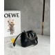 Replica perfetta Loewe Mini Flamenco Purse Borsa Nero Nappa Agnello Imitazione Outlet Online