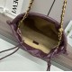 Replica perfetta Loewe Flamenco Purse Borgogna Nappa Agnello Imitazione Outlet Online