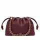 Replica perfetta Loewe Flamenco Purse Borgogna Nappa Agnello Imitazione Outlet Online
