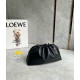 Replica perfetta Loewe Flamenco Purse Nero Nappa Agnello Imitazione Outlet Online