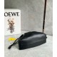 Replica perfetta Loewe Flamenco Purse Nero Nappa Agnello Imitazione Outlet Online