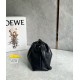 Replica perfetta Loewe Flamenco Purse Nero Nappa Agnello Imitazione Outlet Online