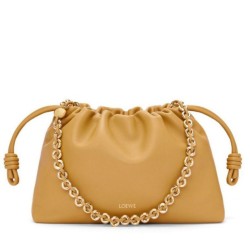 Replica perfetta Loewe Flamenco Purse Sahara Nappa Agnello Imitazione Outlet Online