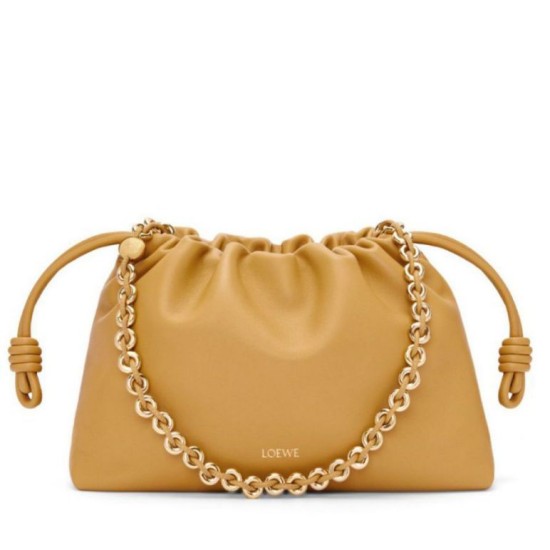Replica perfetta Loewe Flamenco Purse Sahara Nappa Agnello Imitazione Outlet Online