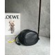 Replica perfetta Loewe Flamenco Purse Bucket Borsa Nero Nappa Agnello Imitazione Outlet Online