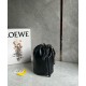 Replica perfetta Loewe Flamenco Purse Bucket Borsa Nero Nappa Agnello Imitazione Outlet Online