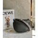 Migliore Repliche Borsa Gate piccola Loewe vitello nera e jacquard Economiche Outlet Online