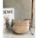 Migliore Repliche Loewe Gate Piccolo Borsa Sabbia Vitello e Jacquard Economiche Outlet Online