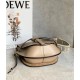 Migliore Repliche Loewe Gate Piccolo Borsa Sabbia Vitello e Jacquard Economiche Outlet Online