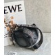 Replica perfetta Loewe Mini Gate Dual Borsa Nero vitello Imitazione Outlet Online