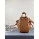 Miglior Falso Loewe Mini Hammock Drawstring Borsa Brown Economiche Premium