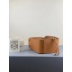 Miglior Falso Loewe Mini Hammock Drawstring Borsa Brown Economiche Premium