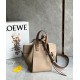 Replica perfetta Loewe Compact Borsa Hammock vitello grana sabbia Imitazione Outlet Online