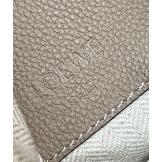 Replica perfetta Loewe Compact Borsa Hammock vitello grana sabbia Imitazione Outlet Online